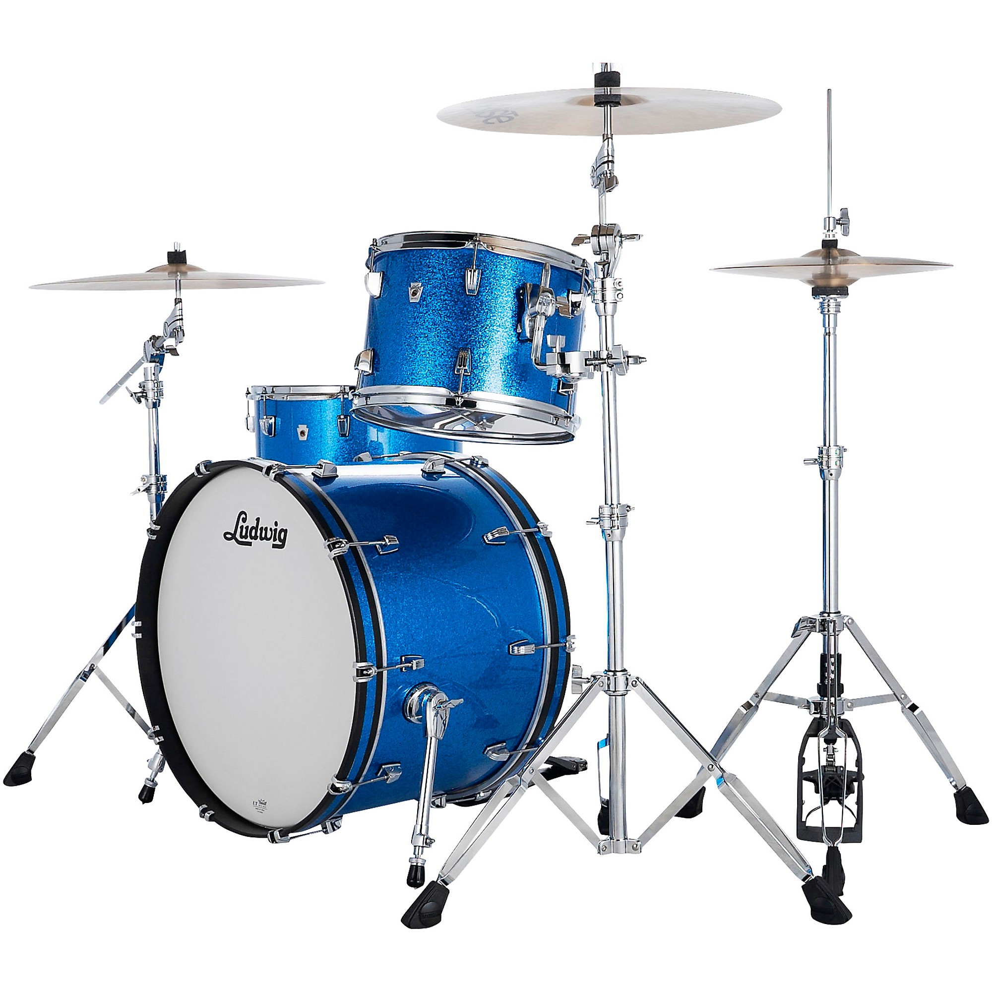 Ludwig NeuSonic 3-Piece Fab Shell Pack With 22