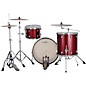 Ludwig NeuSonic 3-Piece Fab Shell Pack With 22" Bass Drum Merlot Super Sparkle
