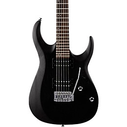 Cort X Series Bolt-On 6-String Electric Guitar Open Pore Black
