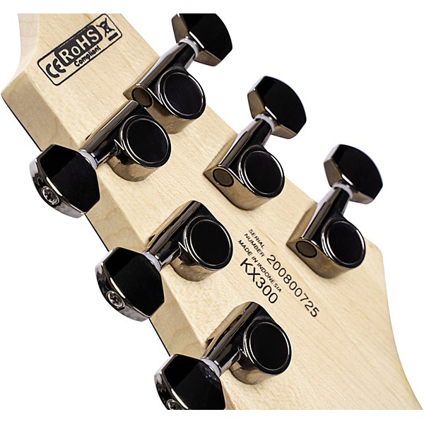 Cort KX Series Open Pore 6 String Electric Guitar Open Pore Cobalt Burst