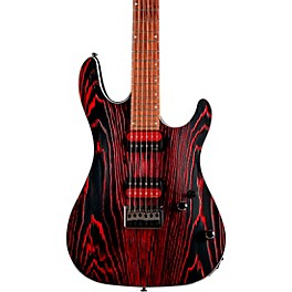 Cort KX Series 6 String Electric Guitar Etched Black and Gold Cort KX Series 6 String Electric Guitar Etched Black and Red