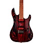 Cort KX Series 6 String Electric Guitar Etched Black and Red thumbnail