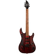 Cort Kx Series 6 String Electric Guitar Etched Black And Red for sale