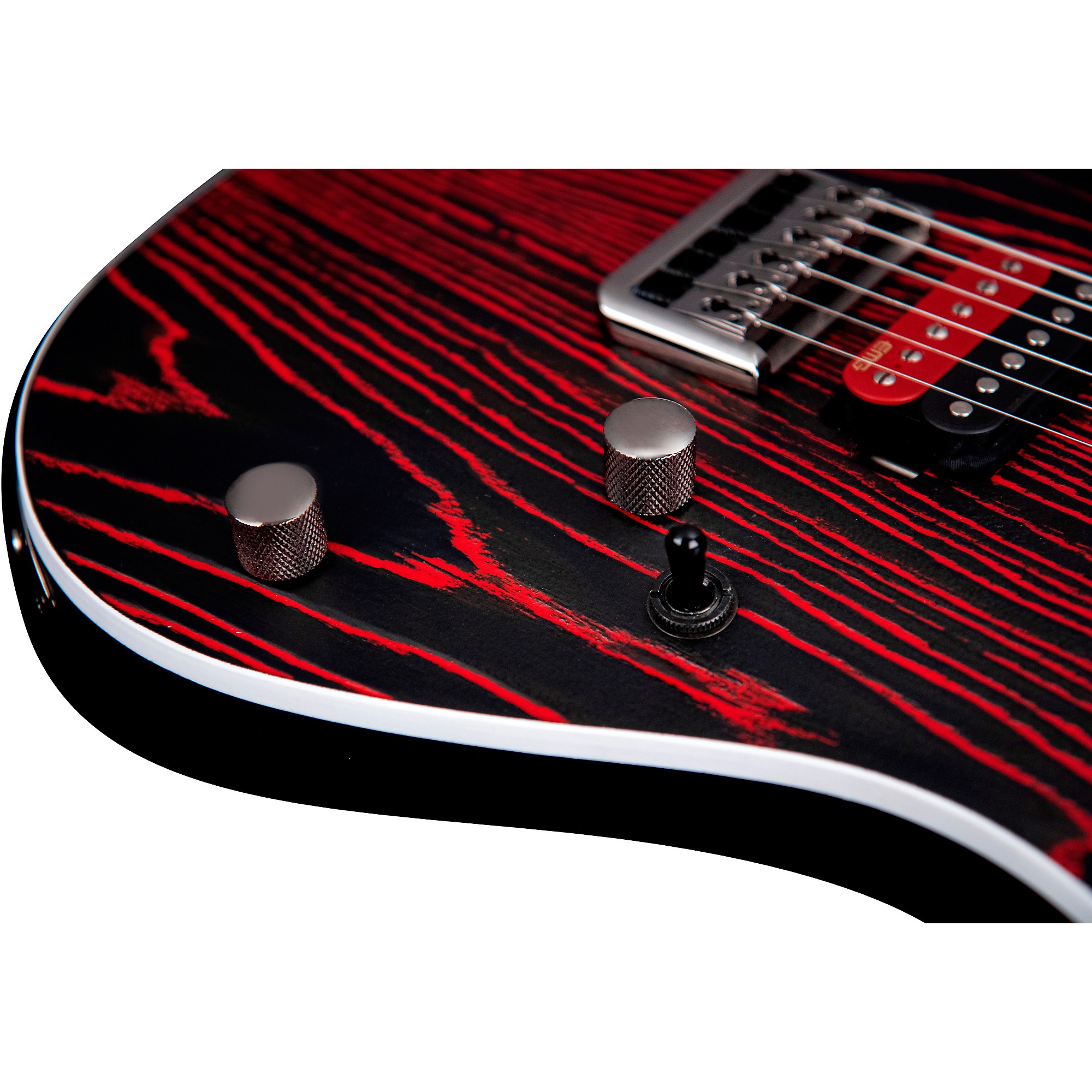 Cort エレキギター レッド Cort KX Series 6 String Electric Guitar Etched Black and Red