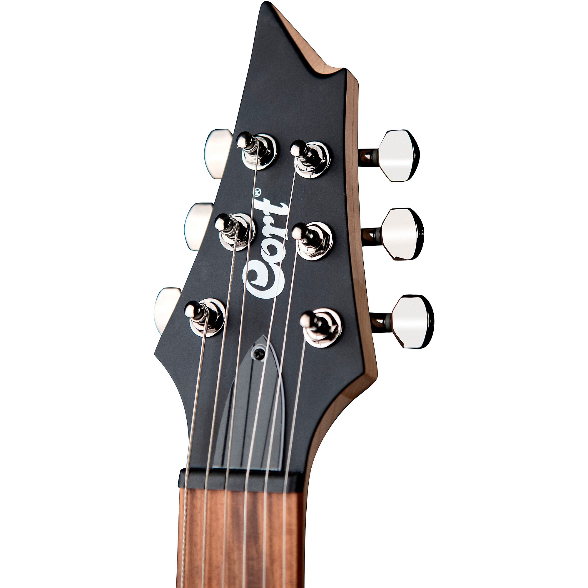 Cort KX Series 6 String Electric Guitar Etched Black and Gold