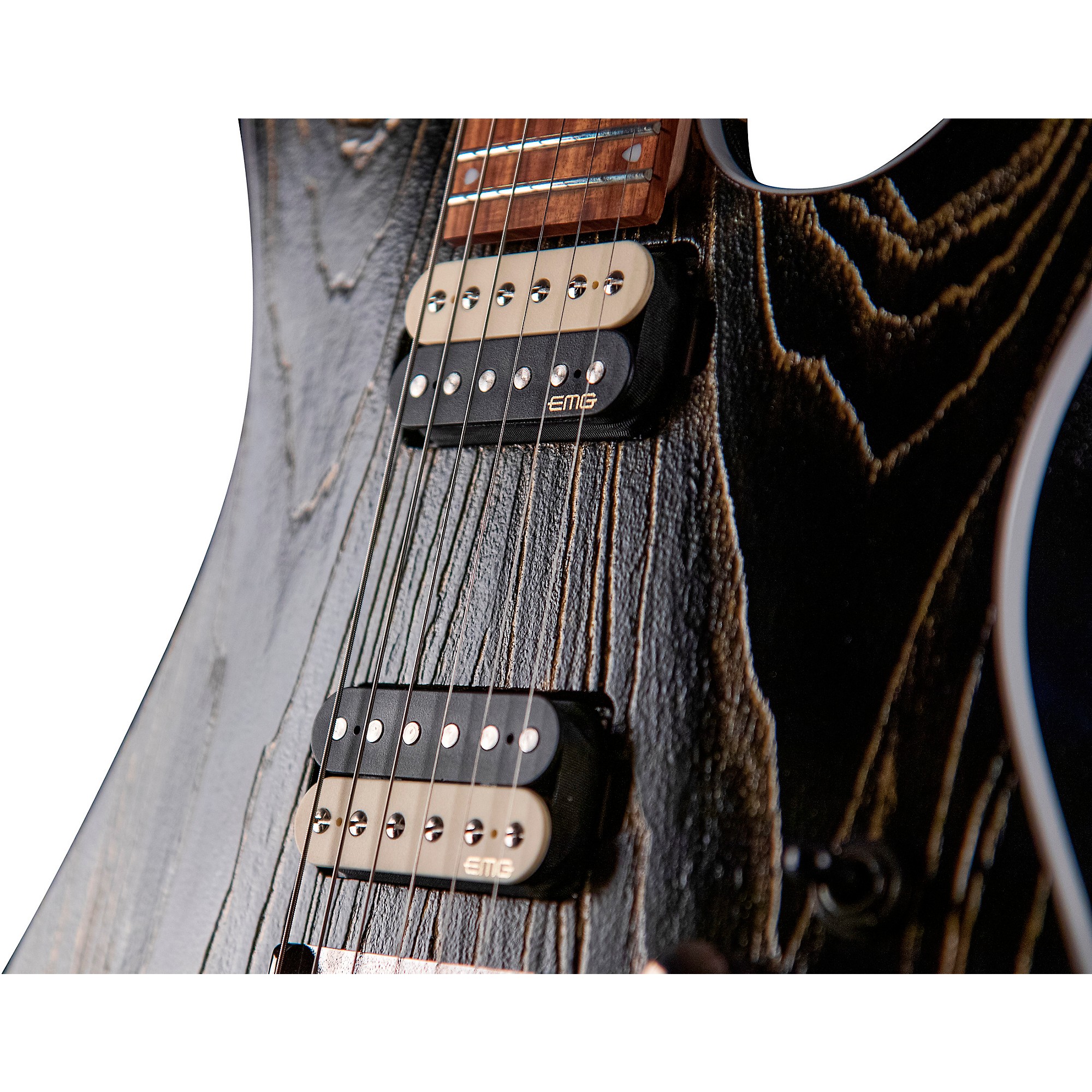 Cort KX Series 6 String Electric Guitar Etched Black and Gold