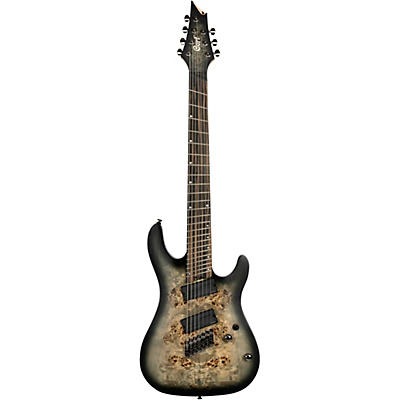 Cort Kx Series 7 String Multi-Scale Electric Guitar Star Dust Black for sale
