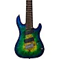 Cort KX Series 8 String Multi-Scale Electric Guitar Mariana Blue Burst thumbnail