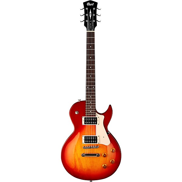 Cort Classic Rock Series Bolt-On Single Cut Electric Guitar Cherry Red Sunburst