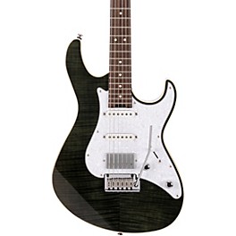 Cort G280 Select Flame Top Electric Guitar Amber Cort G280 Select Flame Top Electric Guitar Transparent Black