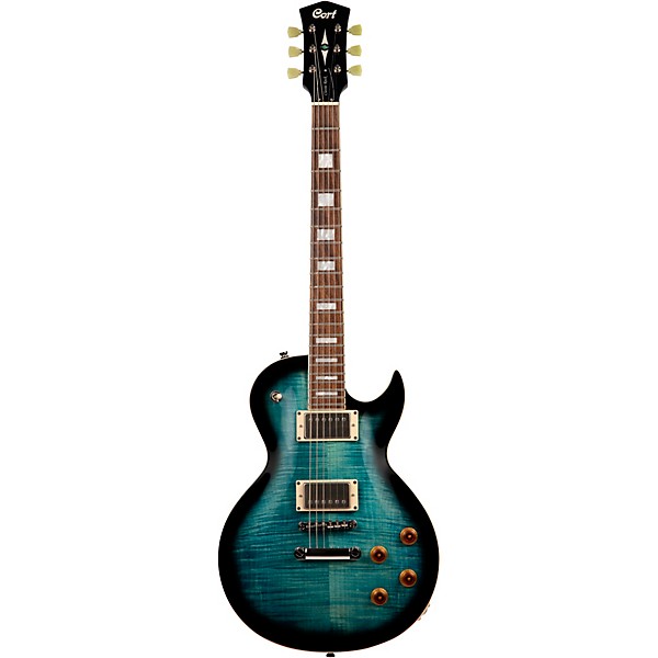 Cort Classic Rock Series Single-Cut Electric Guitar Dark Blue Burst