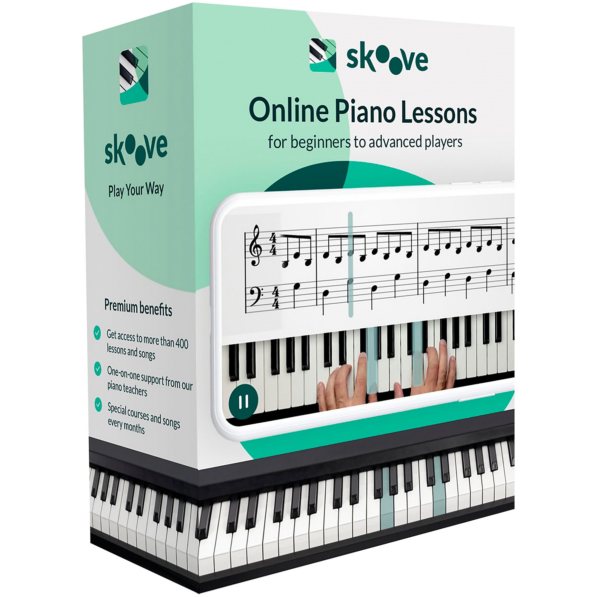 Skoove piano store lessons