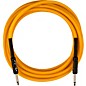 Fender Professional Series Glow In The Dark Straight to Straight Instrument Cable 18.6 ft. Orange