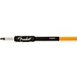 Fender Professional Series Glow In The Dark Straight to Straight Instrument Cable 18.6 ft. Orange