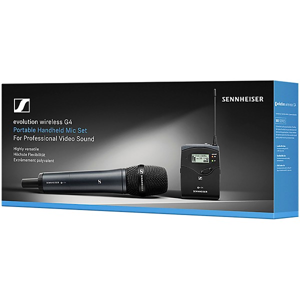 Sennheiser EW 135P G4 Portable Wireless Handheld Microphone System Band A1
