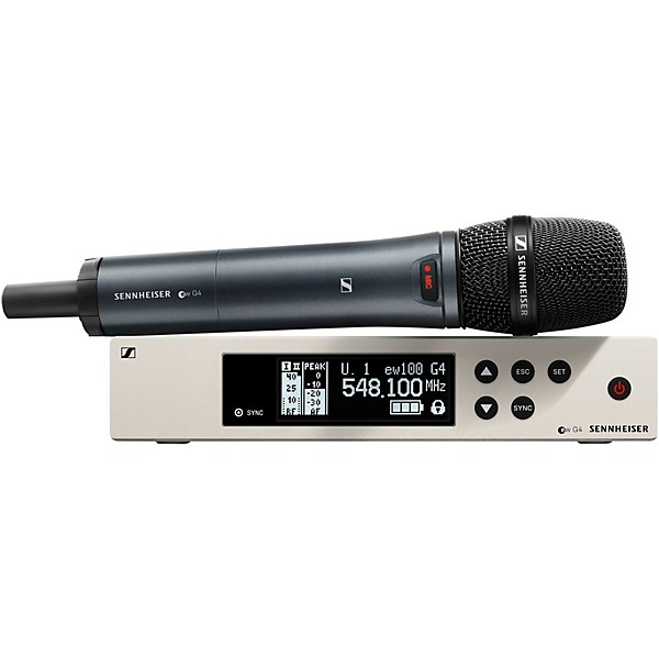 Open Box Sennheiser EW 100 G4-835-S Wireless Handheld Microphone System Level 1 Band A