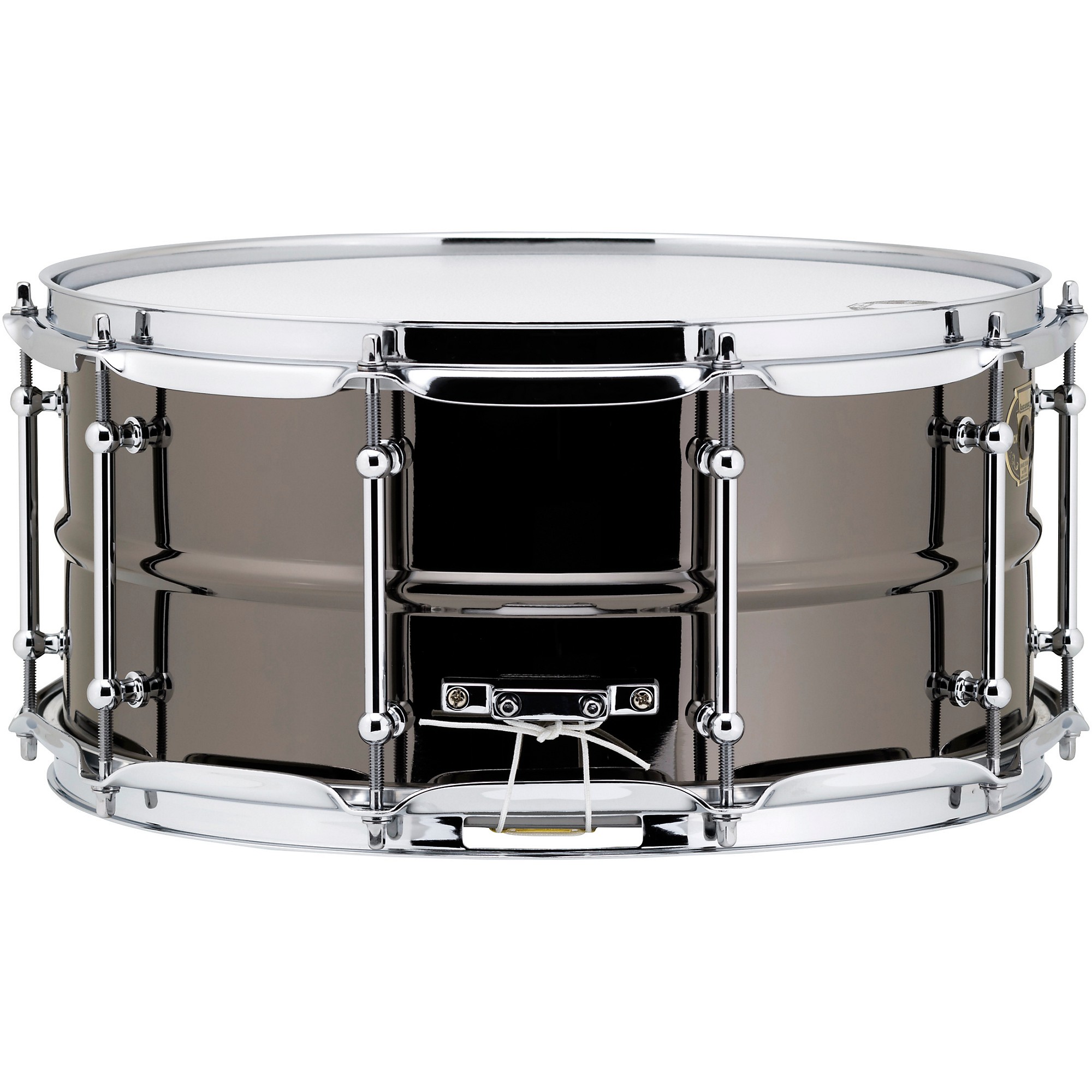 Ludwig Black Magic Black Nickel Brass Snare Drum 14 x 6.5 in