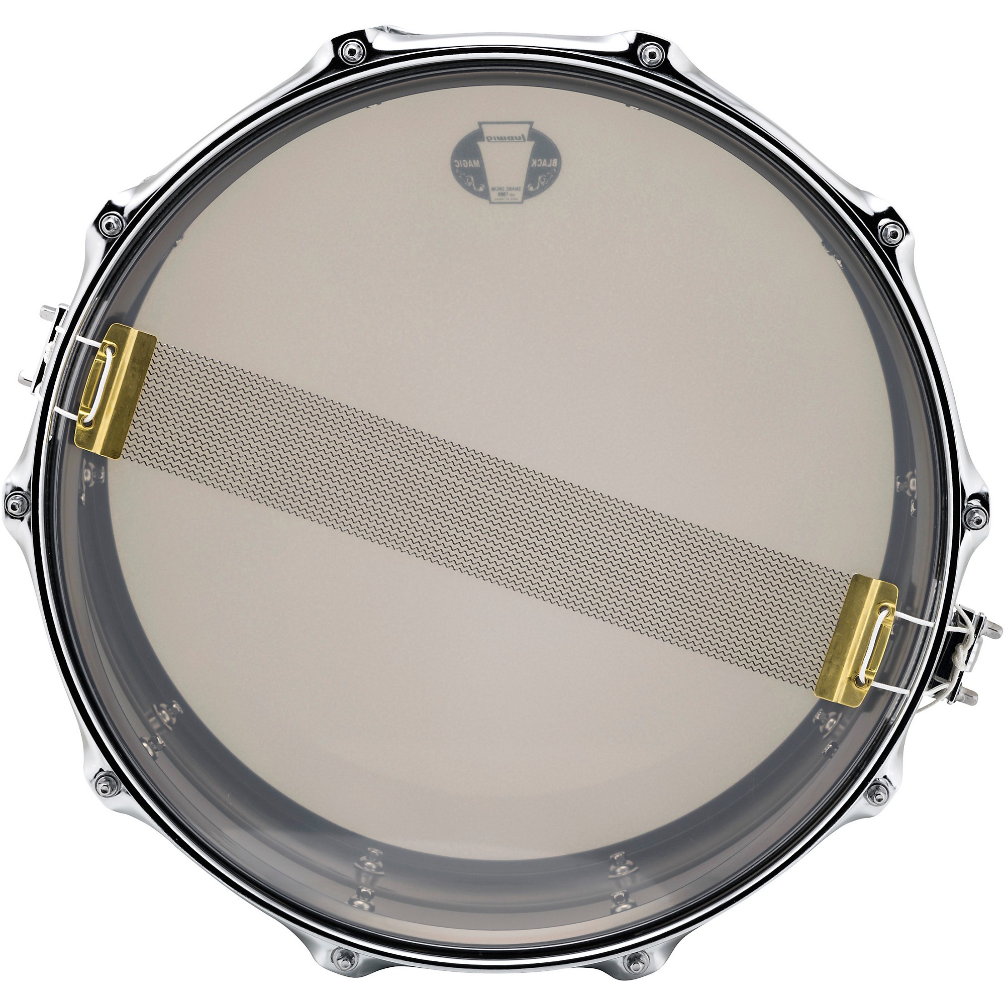 Ludwig Black Magic Black Nickel Brass Snare Drum 14 x 6.5 in