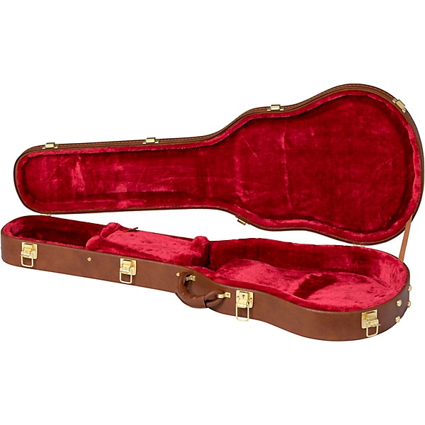 Open Box Gibson ES-339 Original Hardshell Case Level 1 Brown
