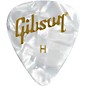 Gibson Pearloid White Picks, 12 Pack Heavy thumbnail