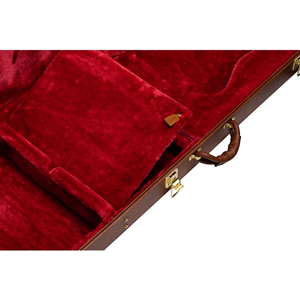 Open Box Gibson Firebird Modern Hardshell Case Level 1 Brown