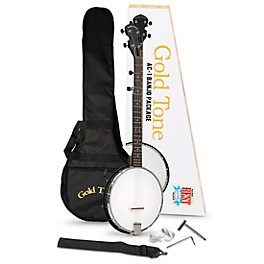 Gold Tone AC-1 Banjo Package Black