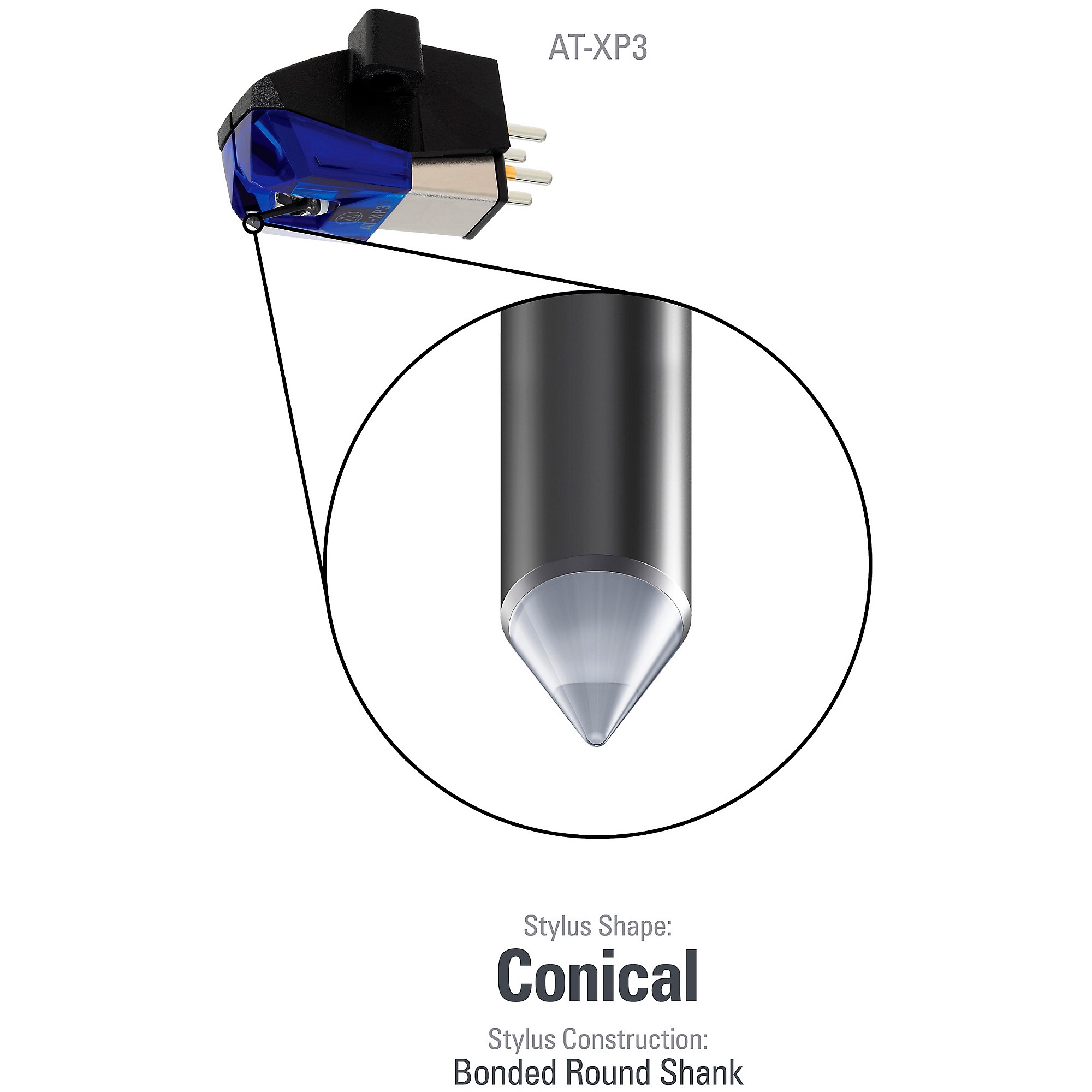 Audio-Technica AT-XP3 DJ Cartridge | Guitar Center