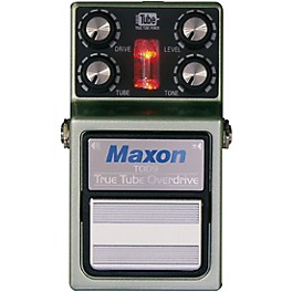 Open Box Maxon True Tube Overdrive Effects Pedal Level 1 Metallic Copper