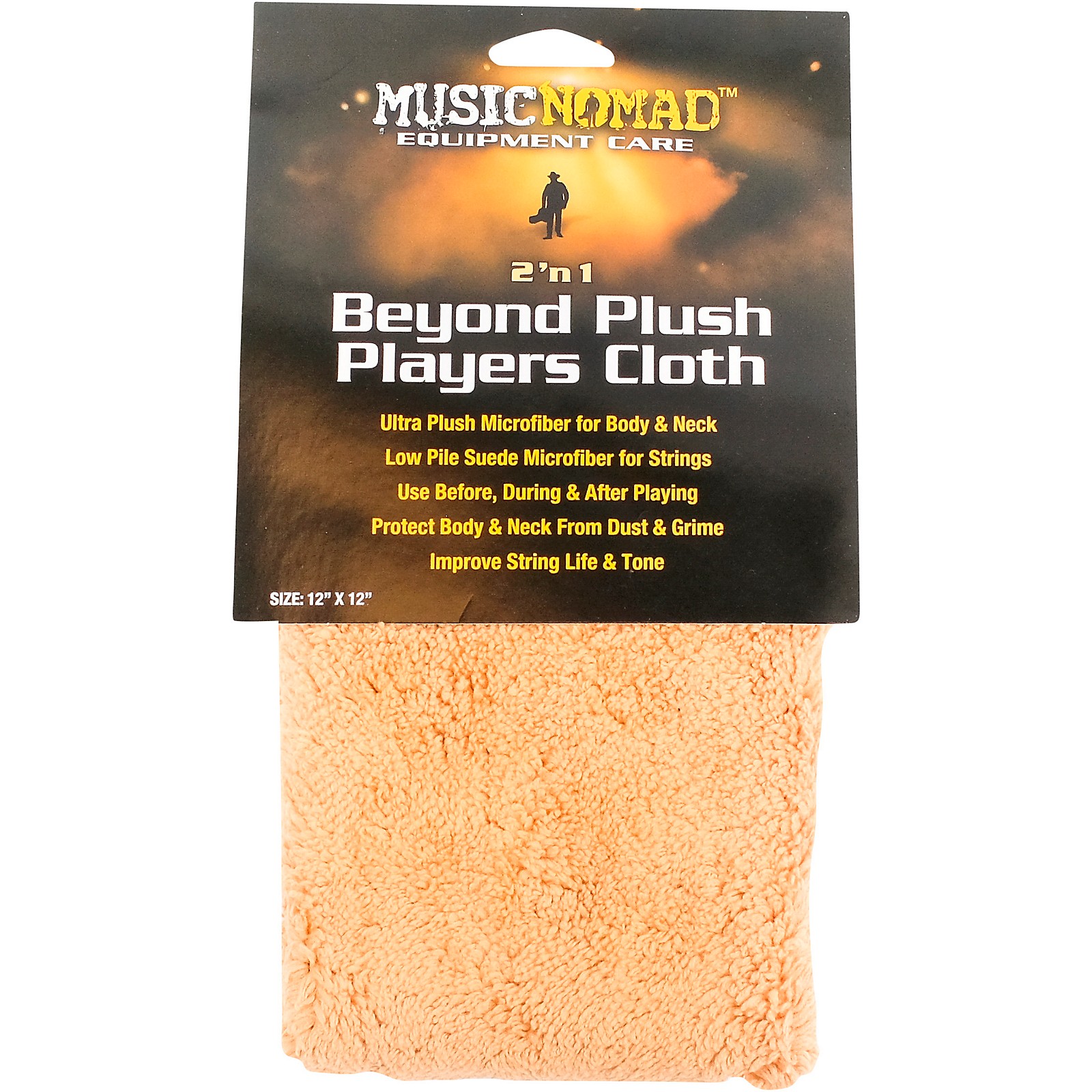 Music Nomad Microfiber Drum Detailing Towels - 2 Pack