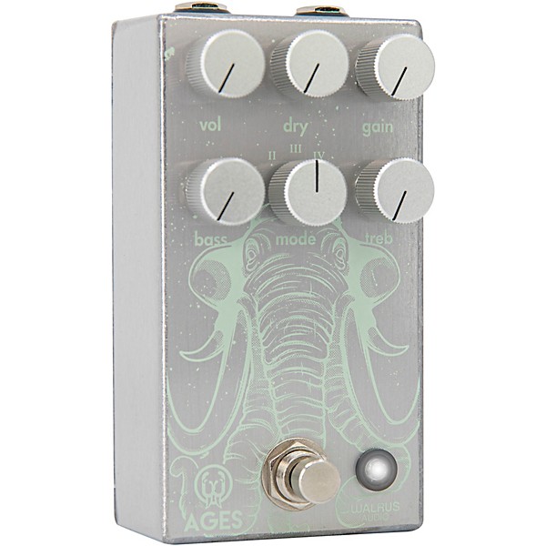 Walrus Audio Ages Overdrive Effects Pedal Platinum