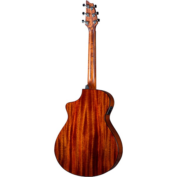 Breedlove Discovery S CE Sitka-African Mahogany Concert Acoustic-Electric Guitar Edge Burst