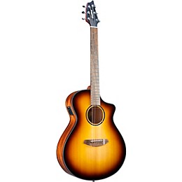 Breedlove Discovery S CE Red cedar-African Mahogany Concert Acoustic-Electric Guitar Edge Burst