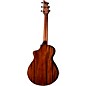 Breedlove Discovery S CE Red cedar-African Mahogany Companion Acoustic-Electric Guitar Edge Burst