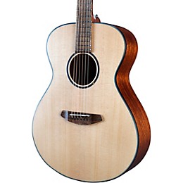 Open Box Breedlove Discovery S Sitka-African Mahogany Concert Acoustic Guitar Level 2 Natural 194744887154