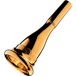 Laskey G Series Classic European Shank French Horn Mouthpiece in Gold 75G