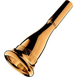 Laskey G Series Classic European Shank French H... Laskey G Series Classic European Shank French Horn Mouthpiece in Gold 85GW