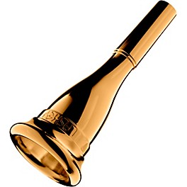 Laskey G Series Classic American Shank French Ho... Laskey G Series Classic American Shank French Horn Mouthpiece in Gold 80G