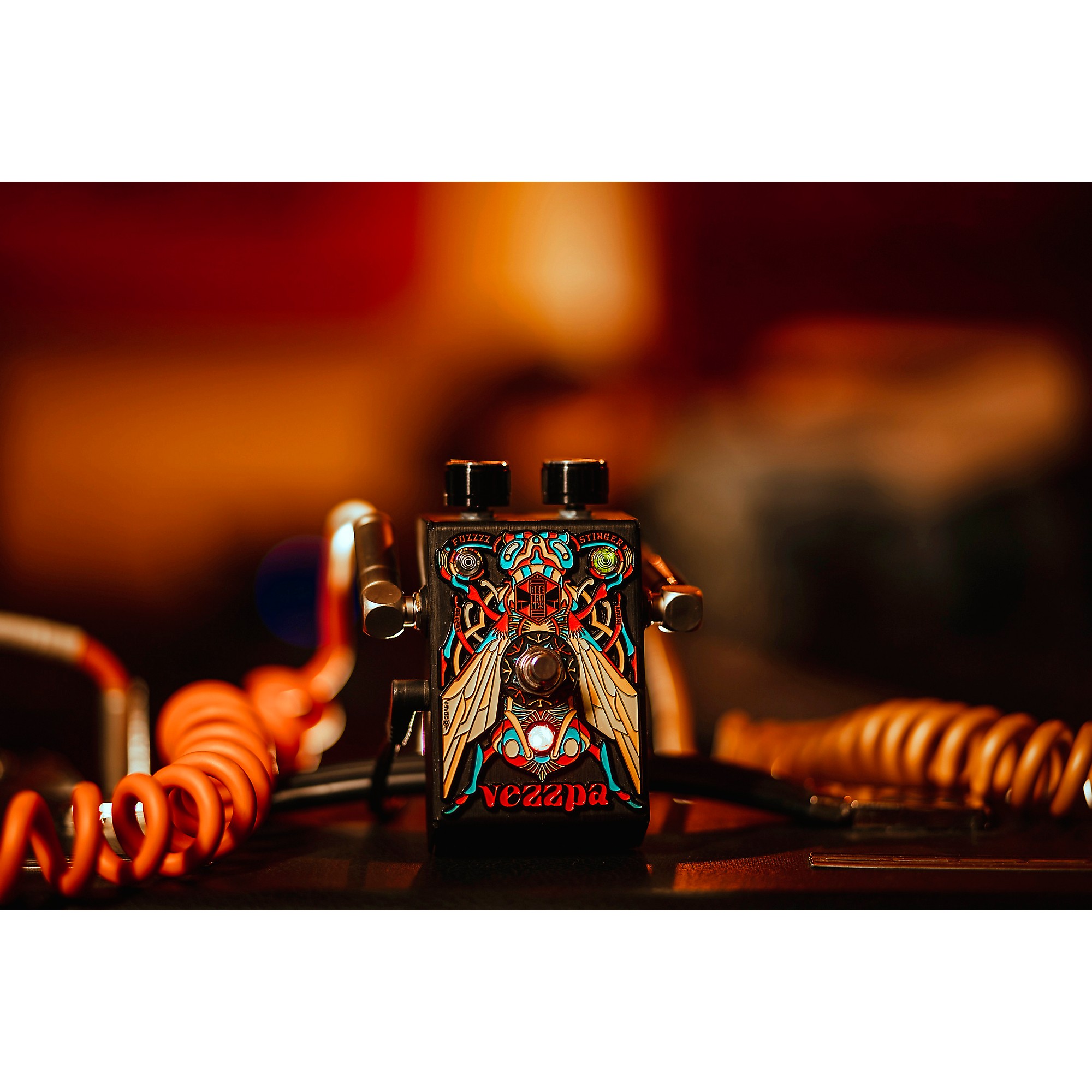 Beetronics FX Vezzpa Octave Stinger Fuzz Effects Pedal Black