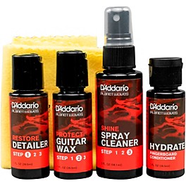 D'Addario Instrument Care Essentials Bundle