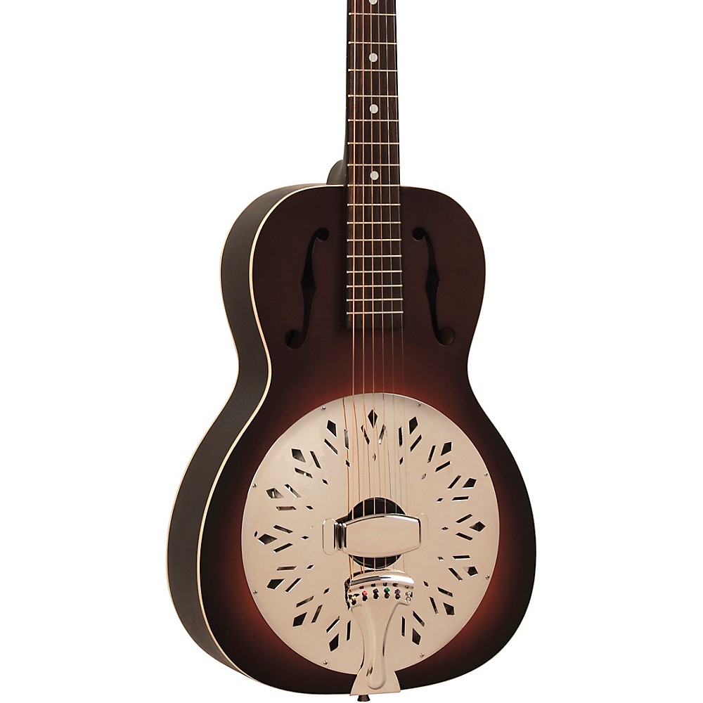 rogue classic spider resonator black round neck