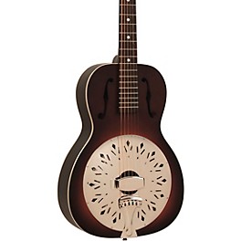 Recording King RPH-R1 Dirty 30s Single 0 Resonator Guitar Brown Burst