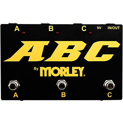Morley Gold Series Abc Switcher Effects Pedal Black for sale