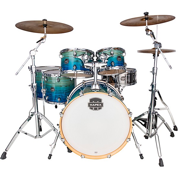 Mapex Armory Studioease 6-Piece Drum Shell Pack - Blue Lagoon Fade