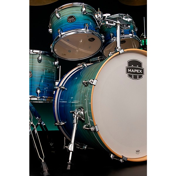 Mapex Armory Studioease 6-Piece Drum Shell Pack - Blue Lagoon Fade