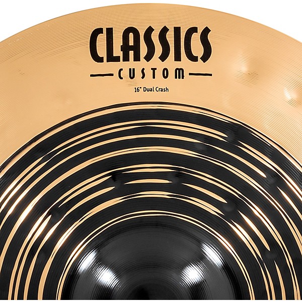 MEINL Classics Custom Dual Crash Cymbal 16 in.