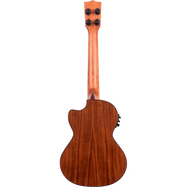 Kala KA-SCAC-T-CE Tenor Cutaway Acoustic-Electric Ukulele Natural