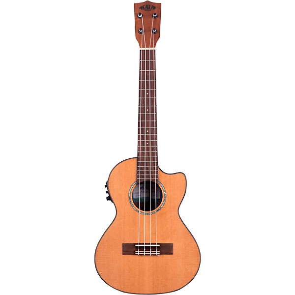 Kala KA-SCAC-T-CE Tenor Cutaway Acoustic-Electric Ukulele Natural