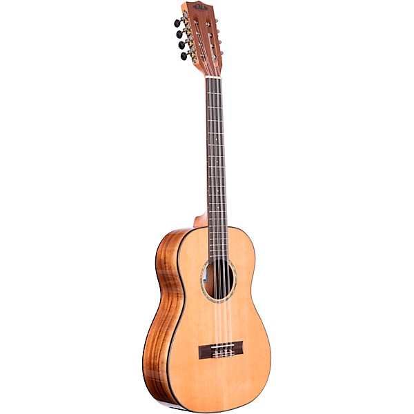 Kala Solid Cedar Acacia Baritone 8-String Natural