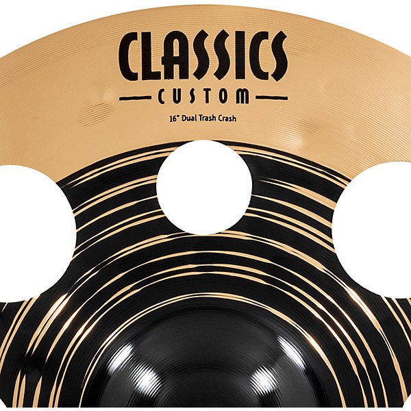 MEINL Classics Custom Dual Trash Crash Cymbal 16 in.