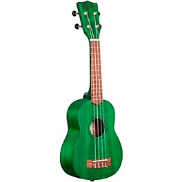 Kala Meranti Soprano Ukulele Blue Stain Kala Meranti Soprano Ukulele Green Stain